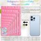 100 Pack Resealable Bags Clear Holographic Bags,Smell Proof Packaging Baggies,Mylar Food Storage Bag,Zipper Sealing Bag for Coffee Beans,Cookies,Jewelry Sample Small Business(White,3x4.7in)